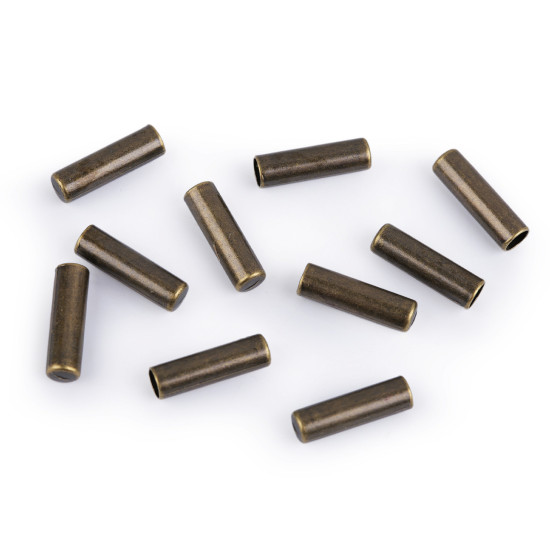 Cappuccio per cordoncino metallico, ø 4 mm - Nero (100 Pezzi) Cappuccio per cordoncino metallico, ø 4 mm - Nero (100 Pezzi)