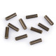 Cappuccio per cordoncino metallico, ø 4 mm - Nero (100 Pezzi) Cappuccio per cordoncino metallico, ø 4 mm - Nero (100 Pezzi)