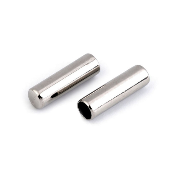 Cappuccio per cordoncino metallico, ø 4 mm - Nero (100 Pezzi) Cappuccio per cordoncino metallico, ø 4 mm - Nero (100 Pezzi)