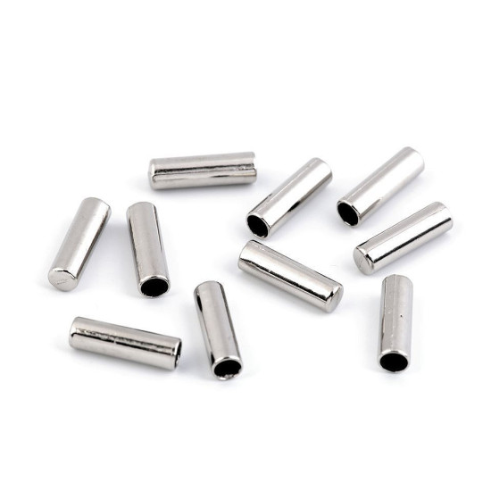 Cappuccio per cordoncino metallico, ø 4 mm - Nero (100 Pezzi) Cappuccio per cordoncino metallico, ø 4 mm - Nero (100 Pezzi)