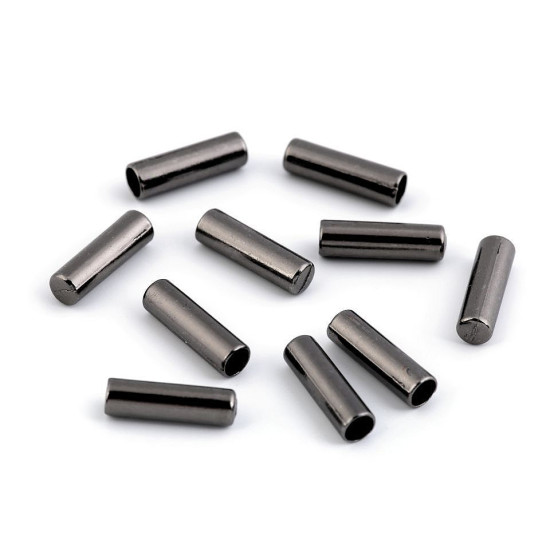 Cappuccio per cordoncino metallico, ø 4 mm - Nero (100 Pezzi) Cappuccio per cordoncino metallico, ø 4 mm - Nero (100 Pezzi)