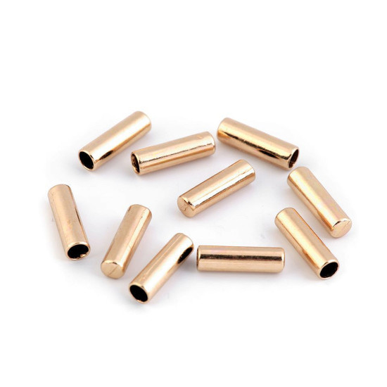 Cappuccio per cordoncino metallico, ø 4 mm - Nero (100 Pezzi) Cappuccio per cordoncino metallico, ø 4 mm - Nero (100 Pezzi)