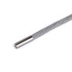Cappuccio per cordoncino metallico, ø 4 mm - Nero (100 Pezzi) Cappuccio per cordoncino metallico, ø 4 mm - Nero (100 Pezzi)