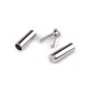Cord end cap with integral grip ø6 mm - Black varnish (20 Pieces) Cord end cap with integral grip ø6 mm - Black varnish (20 Pieces)