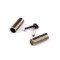 Cord end cap with integral grip ø6 mm - Vintage brass (20 Pieces)