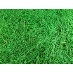 Sisal fibres, natural - Pastel green (1 Bag)