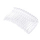 Grzebyk plastikowy do włosów 45x70 mm - Transparent (4 Sztuki) Grzebyk plastikowy do włosów 45x70 mm - Transparent (4 Sztuki)