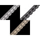 Bobine de liseré de dentelle en coton, largeur, 32 mm - Noir (30 Mètres) Bobine de liseré de dentelle en coton, largeur, 32 mm - Noir (30 Mètres)