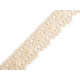Bobine de liseré de dentelle en coton, largeur, 32 mm - Noir (30 Mètres) Bobine de liseré de dentelle en coton, largeur, 32 mm - Noir (30 Mètres)