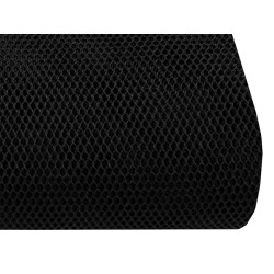 Netting tulle fabric pad - Black (1 Meter)