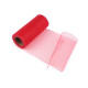 Decorative tulle fabric, width 15 cm - Snow white (1 Piece) Decorative tulle fabric, width 15 cm - Snow white (1 Piece)