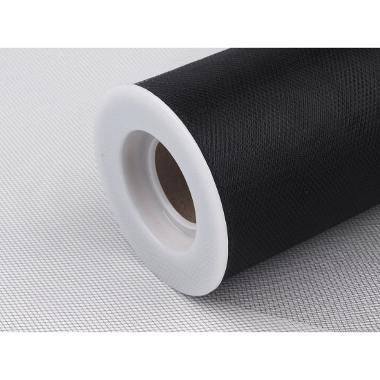 Decorative tulle fabric, width 15 cm - Snow white (1 Piece) Decorative tulle fabric, width 15 cm - Snow white (1 Piece)