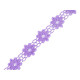 Daisy motif guipure trim width 20 mm - White (1 Meter)