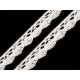 Bobine de liseré de dentelle en coton, largeur 15 mm - Écru lumineux (27 Mètres) Bobine de liseré de dentelle en coton, largeur 15 mm - Écru lumineux (27 Mètres)