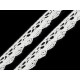 Bobine de liseré de dentelle en coton, largeur 15 mm - Écru lumineux (27 Mètres) Bobine de liseré de dentelle en coton, largeur 15 mm - Écru lumineux (27 Mètres)