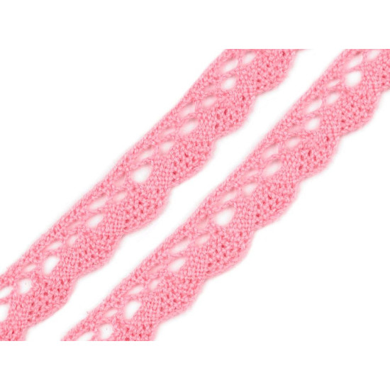 Bobine de liseré de dentelle en coton, largeur 15 mm - Écru lumineux (27 Mètres) Bobine de liseré de dentelle en coton, largeur 15 mm - Écru lumineux (27 Mètres)