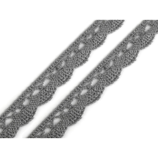 Bobine de liseré de dentelle en coton, largeur 15 mm - Écru lumineux (27 Mètres) Bobine de liseré de dentelle en coton, largeur 15 mm - Écru lumineux (27 Mètres)