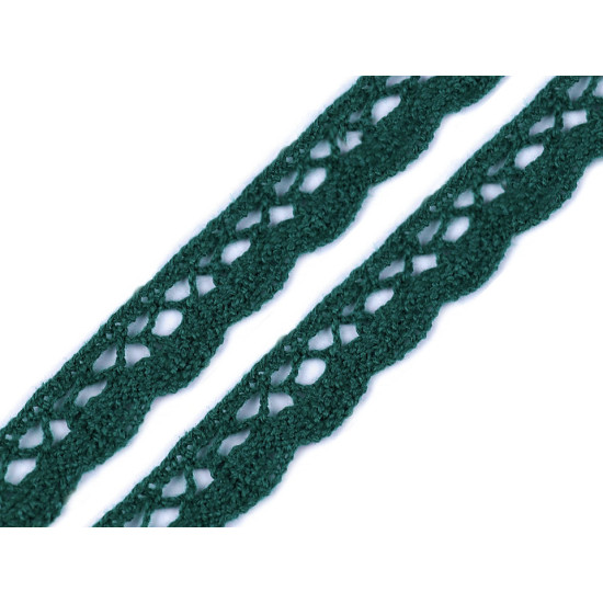 Bobine de liseré de dentelle en coton, largeur 15 mm - Écru lumineux (27 Mètres) Bobine de liseré de dentelle en coton, largeur 15 mm - Écru lumineux (27 Mètres)