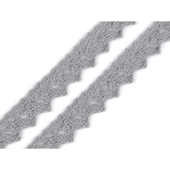 Bobine de liseré de dentelle en coton, largeur 15 mm - Vert foncé (81 Mètres) Bobine de liseré de dentelle en coton, largeur 15 mm - Vert foncé (81 Mètres)