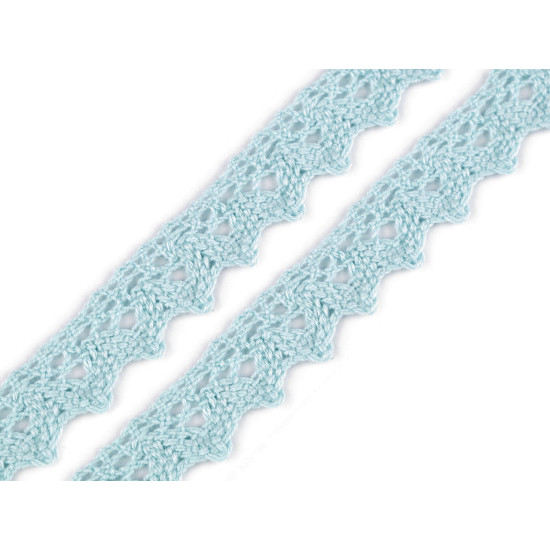 Bobine de liseré de dentelle en coton, largeur 15 mm - Vert foncé (81 Mètres) Bobine de liseré de dentelle en coton, largeur 15 mm - Vert foncé (81 Mètres)