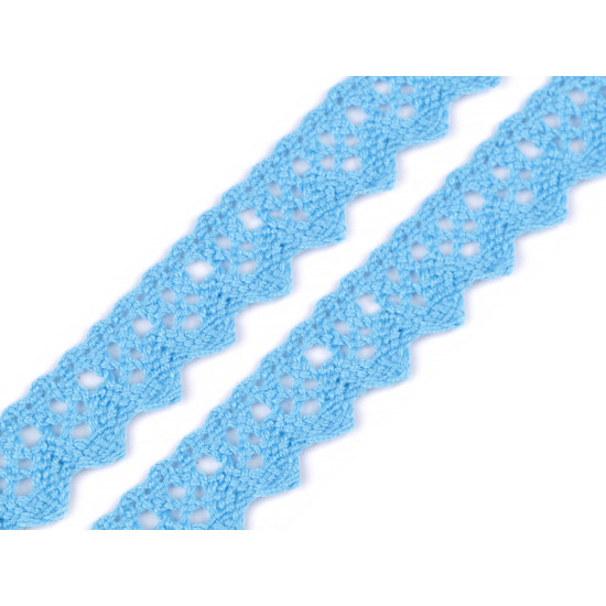 Bobine de liseré de dentelle en coton, largeur 15 mm - Vert foncé (81 Mètres) Bobine de liseré de dentelle en coton, largeur 15 mm - Vert foncé (81 Mètres)
