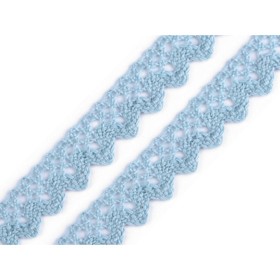 Bobine de liseré de dentelle en coton, largeur 15 mm - Vert foncé (81 Mètres) Bobine de liseré de dentelle en coton, largeur 15 mm - Vert foncé (81 Mètres)