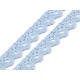 Bobine de liseré de dentelle en coton, largeur 15 mm - Vert foncé (81 Mètres) Bobine de liseré de dentelle en coton, largeur 15 mm - Vert foncé (81 Mètres)