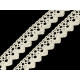 Bobine de liseré de dentelle en coton, largeur 15 mm - Vert foncé (81 Mètres) Bobine de liseré de dentelle en coton, largeur 15 mm - Vert foncé (81 Mètres)