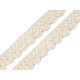 Bobine de liseré de dentelle en coton, largeur 15 mm - Vert foncé (81 Mètres) Bobine de liseré de dentelle en coton, largeur 15 mm - Vert foncé (81 Mètres)