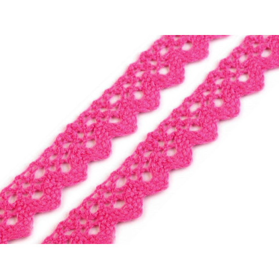 Bobine de liseré de dentelle en coton, largeur 15 mm - Vert foncé (81 Mètres) Bobine de liseré de dentelle en coton, largeur 15 mm - Vert foncé (81 Mètres)