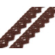 Bobine de liseré de dentelle en coton, largeur 15 mm - Vert foncé (81 Mètres) Bobine de liseré de dentelle en coton, largeur 15 mm - Vert foncé (81 Mètres)