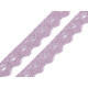 Bobine de liseré de dentelle en coton, largeur 15 mm - Vert foncé (81 Mètres) Bobine de liseré de dentelle en coton, largeur 15 mm - Vert foncé (81 Mètres)