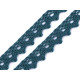 Bobine de liseré de dentelle en coton, largeur 15 mm - Vert foncé (81 Mètres) Bobine de liseré de dentelle en coton, largeur 15 mm - Vert foncé (81 Mètres)