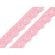 Bobine de liseré de dentelle en coton, largeur 15 mm - Vert foncé (81 Mètres) Bobine de liseré de dentelle en coton, largeur 15 mm - Vert foncé (81 Mètres)