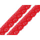 Bobine de liseré de dentelle en coton, largeur 25 mm - Écru lumineux (27 Mètres) Bobine de liseré de dentelle en coton, largeur 25 mm - Écru lumineux (27 Mètres)