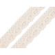 Bobine de liseré de dentelle en coton, largeur 25 mm - Écru lumineux (27 Mètres) Bobine de liseré de dentelle en coton, largeur 25 mm - Écru lumineux (27 Mètres)
