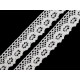 Bobine de liseré de dentelle en coton, largeur 25 mm - Écru lumineux (27 Mètres) Bobine de liseré de dentelle en coton, largeur 25 mm - Écru lumineux (27 Mètres)