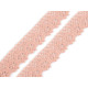 Bobine de liseré de dentelle en coton, largeur 25 mm - Écru lumineux (27 Mètres) Bobine de liseré de dentelle en coton, largeur 25 mm - Écru lumineux (27 Mètres)