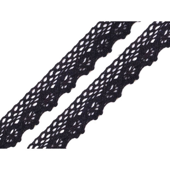 Bobine de liseré de dentelle en coton, largeur 25 mm - Écru lumineux (27 Mètres) Bobine de liseré de dentelle en coton, largeur 25 mm - Écru lumineux (27 Mètres)