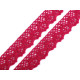 Bobine de liseré de dentelle en coton, largeur 25 mm - Écru lumineux (27 Mètres) Bobine de liseré de dentelle en coton, largeur 25 mm - Écru lumineux (27 Mètres)