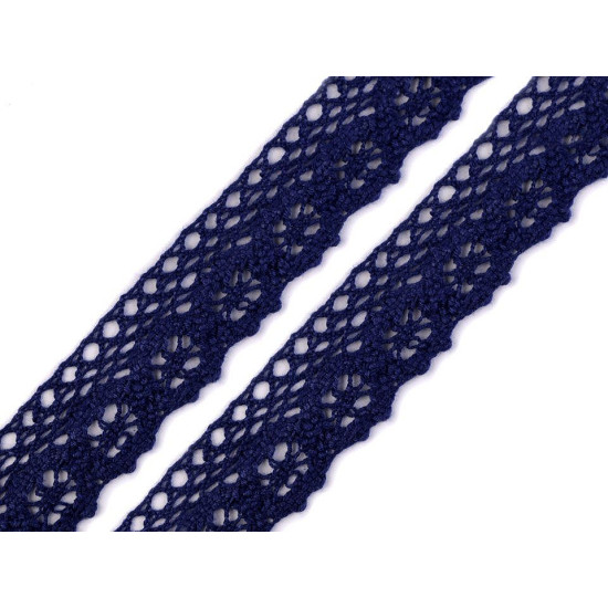 Bobine de liseré de dentelle en coton, largeur 25 mm - Écru lumineux (27 Mètres) Bobine de liseré de dentelle en coton, largeur 25 mm - Écru lumineux (27 Mètres)