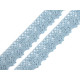 Bobine de liseré de dentelle en coton, largeur 25 mm - Écru lumineux (27 Mètres) Bobine de liseré de dentelle en coton, largeur 25 mm - Écru lumineux (27 Mètres)