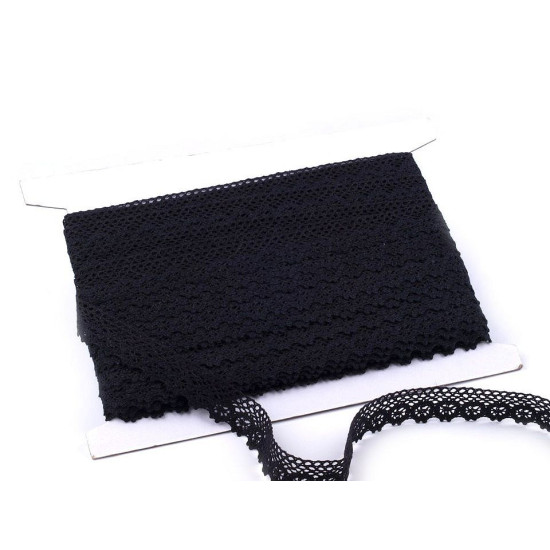 Bobine de liseré de dentelle en coton, largeur 25 mm - Écru lumineux (27 Mètres) Bobine de liseré de dentelle en coton, largeur 25 mm - Écru lumineux (27 Mètres)