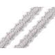 Cotton bobbin lace trim / insert, width 12 mm - Ecru light (27 Meters) Cotton bobbin lace trim / insert, width 12 mm - Ecru light (27 Meters)