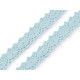 Cotton bobbin lace trim / insert, width 12 mm - Ecru light (27 Meters) Cotton bobbin lace trim / insert, width 12 mm - Ecru light (27 Meters)