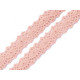 Cotton bobbin lace trim / insert, width 12 mm - Ecru light (27 Meters) Cotton bobbin lace trim / insert, width 12 mm - Ecru light (27 Meters)