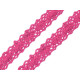 Cotton bobbin lace trim / insert, width 12 mm - Ecru light (27 Meters) Cotton bobbin lace trim / insert, width 12 mm - Ecru light (27 Meters)