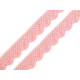 Bobine de liseré de dentelle en coton, largeur 15 mm - Blanc (27 Mètres) Bobine de liseré de dentelle en coton, largeur 15 mm - Blanc (27 Mètres)