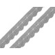 Bobine de liseré de dentelle en coton, largeur 15 mm - Blanc (27 Mètres) Bobine de liseré de dentelle en coton, largeur 15 mm - Blanc (27 Mètres)