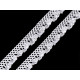 Bobine de liseré en coton élastique, largeur 15 mm - Ecru (81 Mètres) Bobine de liseré en coton élastique, largeur 15 mm - Ecru (81 Mètres)